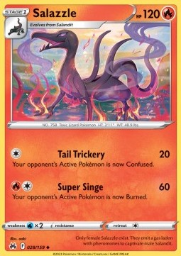 Salazzle - Crown Zenith (Uncommon) [028]