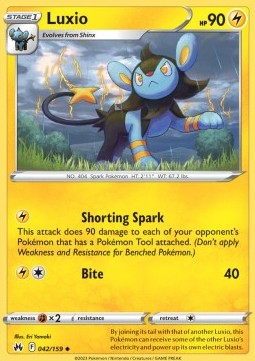 Luxio - Crown Zenith (Uncommon) [042]