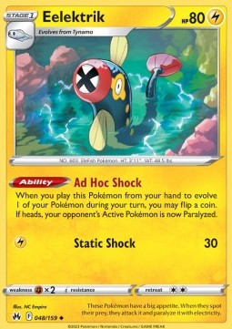 Eelektrik - Crown Zenith (Uncommon) [048]