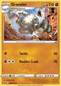 Graveler - Crown Zenith (Uncommon) [068]