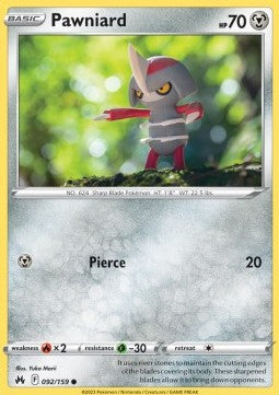 Pawniard - Crown Zenith (Common) [092]