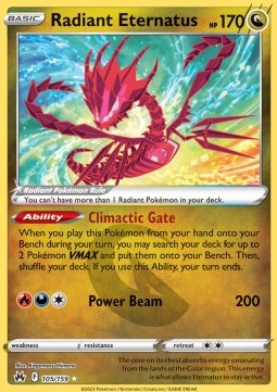 Radiant Eternatus - Crown Zenith (Ultra Rare) [105]