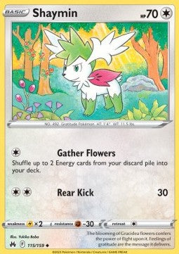 Shaymin - Crown Zenith (Uncommon) [115]