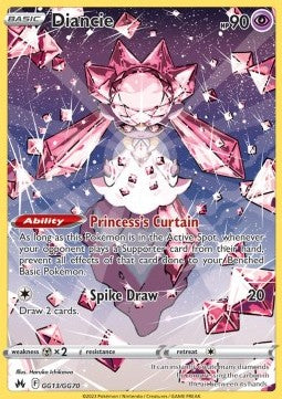 Diancie - Crown Zenith (Holo Rare) [CRZ-GG13]