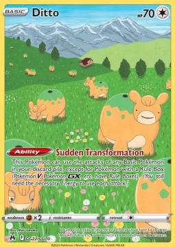Ditto - Crown Zenith (Holo Rare) [CRZ-GG22]