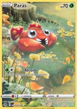 Paras - Crown Zenith (Holo Rare) [CRZ-GG32]
