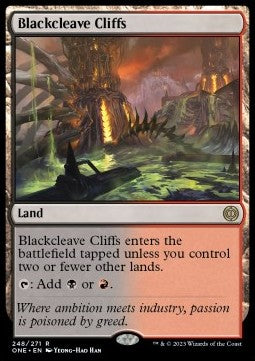 Blackcleave Cliffs - Phyrexia: All Will Be One (Rare) [248]