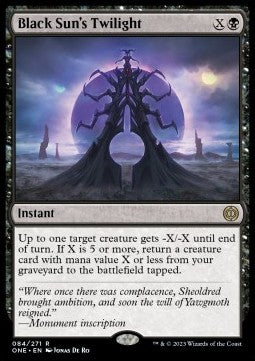 Black Sun's Twilight - Phyrexia: All Will Be One (Rare) [84]