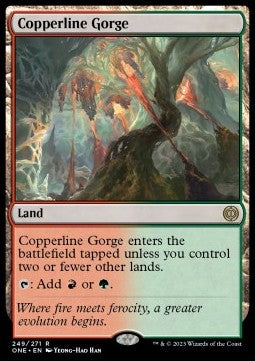 Copperline Gorge - Phyrexia: All Will Be One (Rare) [249]
