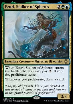 Ezuri, Stalker of Spheres - Phyrexia: All Will Be One (Rare) [201]