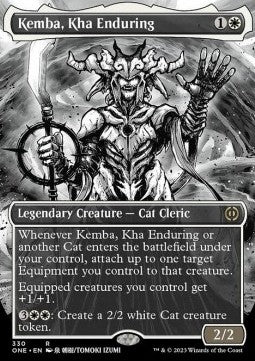 Kemba, Kha Enduring (V.1) - Phyrexia: All Will Be One: Extras (Rare) [330]