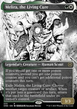 Melira, the Living Cure (V.1) - Phyrexia: All Will Be One: Extras (Rare) [333]
