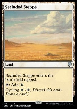 Secluded Steppe - Commander: Phyrexia: All Will Be One (Uncommon) [163]