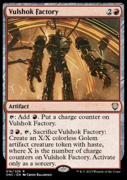Vulshok Factory - Commander: Phyrexia: All Will Be One (Rare) [16]