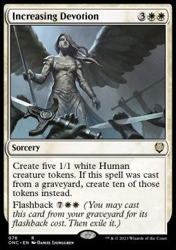 Increasing Devotion - Commander: Phyrexia: All Will Be One (Rare) [76]