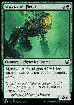 Mycosynth Fiend - Commander: Phyrexia: All Will Be One (Uncommon) [109]