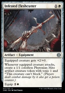 Infested Fleshcutter - Phyrexia: All Will Be One (Uncommon) [17]