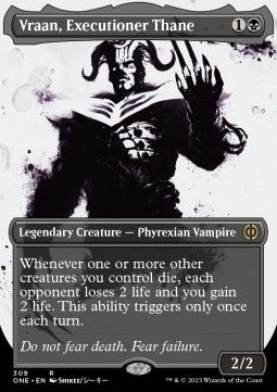 Vraan, Executioner Thane (V.1) - Phyrexia: All Will Be One: Extras (Rare) [309]
