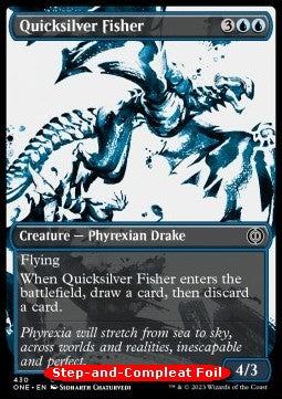 Quicksilver Fisher (V.2) - Phyrexia: All Will Be One: Extras (Common) [430]