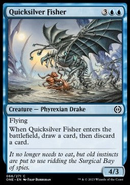 Quicksilver Fisher - Phyrexia: All Will Be One (Common) [66]