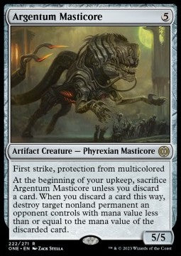 Argentum Masticore - Phyrexia: All Will Be One (Rare) [222]