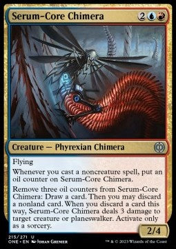 Serum-Core Chimera - Phyrexia: All Will Be One (Uncommon) [215]