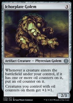 Ichorplate Golem - Phyrexia: All Will Be One (Uncommon) [230]