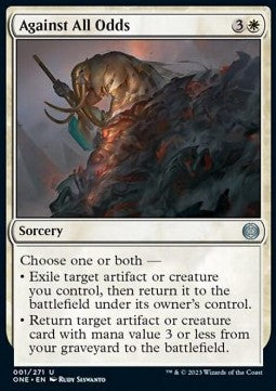 Against All Odds - Phyrexia: All Will Be One (Uncommon) [1]