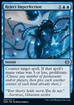 Reject Imperfection - Phyrexia: All Will Be One (Uncommon) [67]