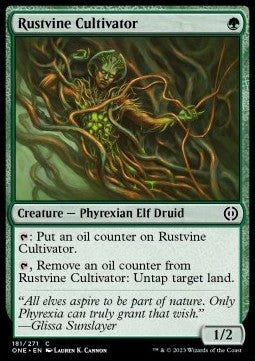 Rustvine Cultivator - Phyrexia: All Will Be One (Common) [181]