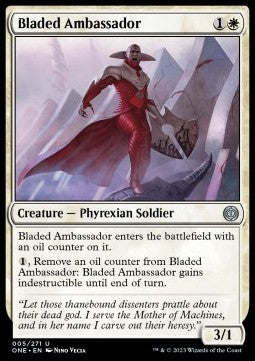 Bladed Ambassador - Phyrexia: All Will Be One (Uncommon) [5]