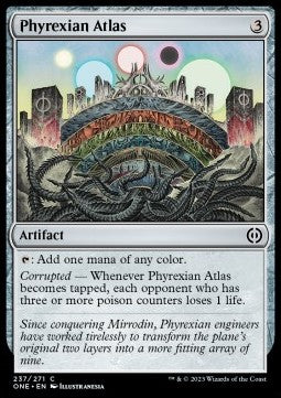 Phyrexian Atlas - Phyrexia: All Will Be One (Common) [237]