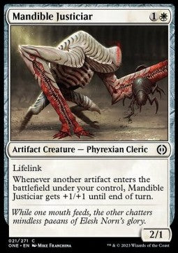 Mandible Justiciar - Phyrexia: All Will Be One (Common) [21]