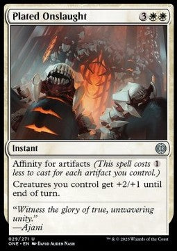 Plated Onslaught - Phyrexia: All Will Be One (Uncommon) [29]