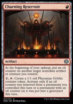 Churning Reservoir - Phyrexia: All Will Be One (Uncommon) [127]