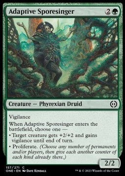 Adaptive Sporesinger - Phyrexia: All Will Be One (Common) [157]
