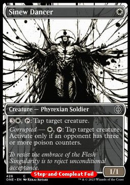 Sinew Dancer (V.2) - Phyrexia: All Will Be One: Extras (Common) [426]