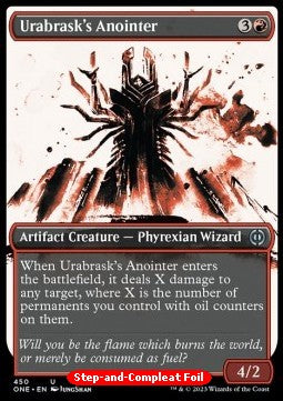Urabrask's Anointer (V.2) - Phyrexia: All Will Be One: Extras (Uncommon) [450]