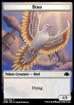 Bird Token (W 1/1) // Goblin Token (R 1/1) - Dominaria Remastered: Extras (Token) [XDMR-T 1/7]
