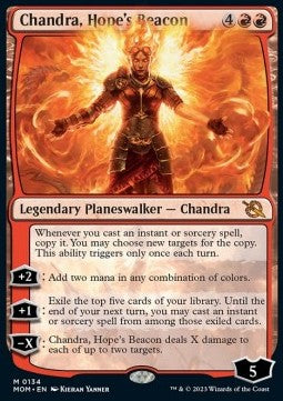 Chandra, Hope's Beacon - March of the Machine (Mythic) [134]