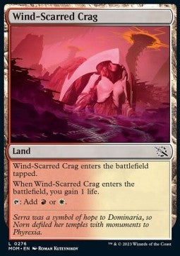 Wind-Scarred Crag - March of the Machine (Common) [276]