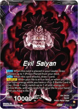 Evil Saiyan // Cumber, Maddenin Force - Power Absorbed (Uncommon) [114]
