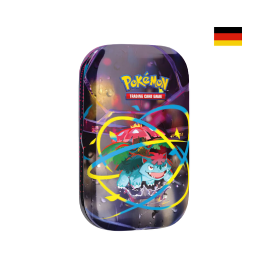 Mini Tin mit Mega-Bisaflor aus der Pokémon Mega Evolution Kollektion