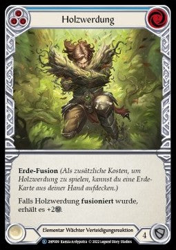 Turn Timber (Blue) (Regular) - History Pack 2 - Black Label (Rare) [009]