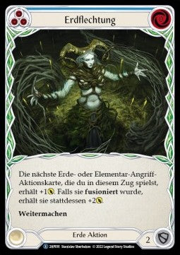 Weave Earth (Blue) (Regular) - History Pack 2 - Black Label (Rare) [091]