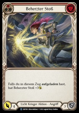 Valiant Thrust (Red) (Regular) - History Pack 2 - Black Label (Rare) [183]