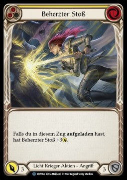 Valiant Thrust (Yellow) (Regular) - History Pack 2 - Black Label (Rare) [184]