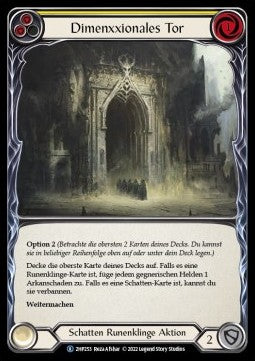 Dimenxxional Gateway (Yellow) (Regular) - History Pack 2 - Black Label (Rare) [253]