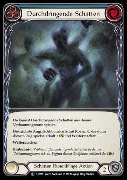 Seeping Shadows (Blue) (Regular) - History Pack 2 - Black Label (Rare) [257]