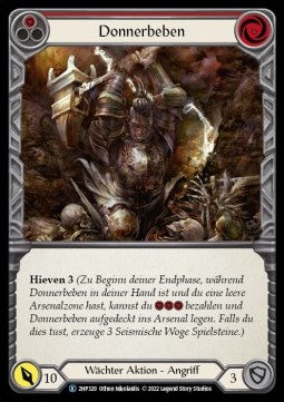 Thunder Quake (Red) (Regular) - History Pack 2 - Black Label (Rare) [320]